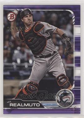 2019 Bowman - [Base] - Purple #79 - J.T. Realmuto /250