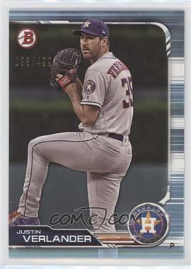 2019 Bowman - [Base] - Sky Blue #64 - Justin Verlander /499