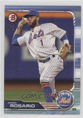 2019 Bowman - [Base] - Sky Blue #83 - Amed Rosario /499