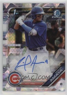 2019 Bowman - Chrome Prospect Autographs - Atomic Refractor #CPA-MAM - Miguel Amaya /100