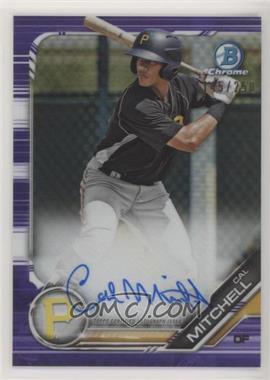 2019 Bowman - Chrome Prospect Autographs - Purple Refractor #CPA-CMI - Cal Mitchell /250