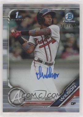 2019 Bowman - Chrome Prospect Autographs - Refractor #CPA-IW - Isranel Wilson /499