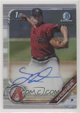 2019 Bowman - Chrome Prospect Autographs - Refractor #CPA-TW - Taylor Widener /499 [Noted]