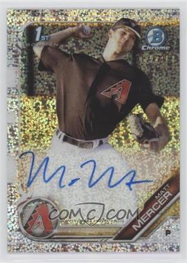 2019 Bowman - Chrome Prospect Autographs - Speckle Refractor #CPA-MM - Matt Mercer /299