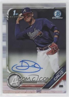 2019 Bowman - Chrome Prospect Autographs #CPA-DC - Derian Cruz