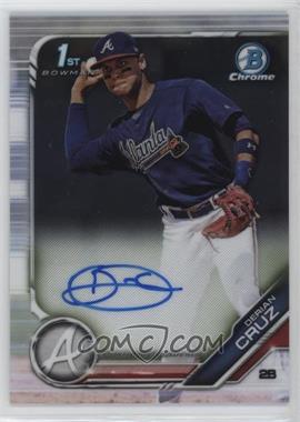 2019 Bowman - Chrome Prospect Autographs #CPA-DC - Derian Cruz