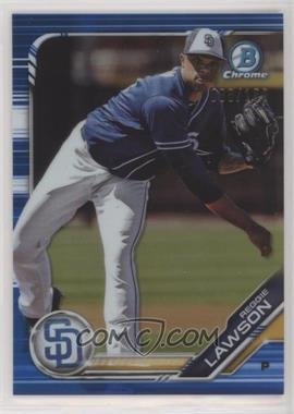 2019 Bowman - Chrome Prospects - Blue Refractor #BCP-68 - Reggie Lawson /150