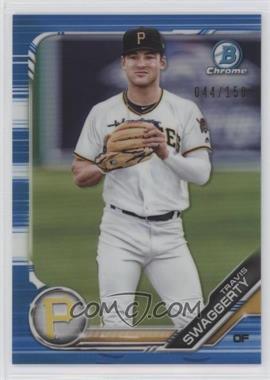 2019 Bowman - Chrome Prospects - Blue Refractor #BCP-93 - Travis Swaggerty /150