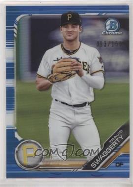 2019 Bowman - Chrome Prospects - Blue Refractor #BCP-93 - Travis Swaggerty /150