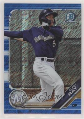 2019 Bowman - Chrome Prospects - Blue Shimmer Refractor #BCP-12 - Corey Ray /150