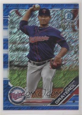 2019 Bowman - Chrome Prospects - Blue Shimmer Refractor #BCP-6 - Brusdar Graterol /150 [EX to NM]