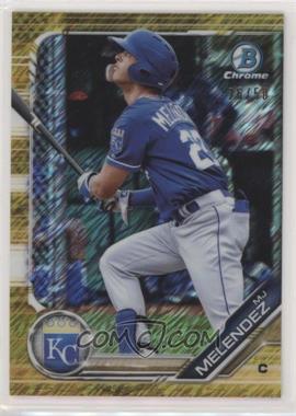 2019 Bowman - Chrome Prospects - Gold Shimmer Refractor #BCP-128 - MJ Melendez /50