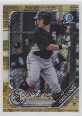 2019 Bowman - Chrome Prospects - Gold Shimmer Refractor #BCP-76 - Zack Collins /50
