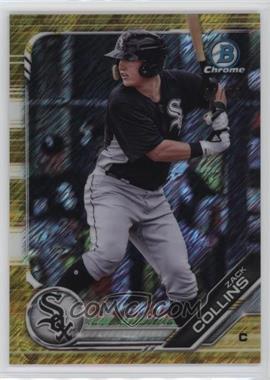 2019 Bowman - Chrome Prospects - Gold Shimmer Refractor #BCP-76 - Zack Collins /50