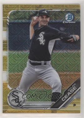 2019 Bowman - Chrome Prospects - Mega Box Gold Mojo Refractor #BCP-113 - Dylan Cease /50