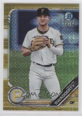 2019 Bowman - Chrome Prospects - Mega Box Gold Mojo Refractor #BCP-93 - Travis Swaggerty /50