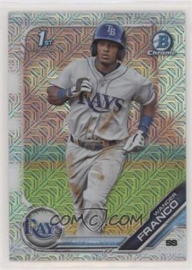 2019 Bowman - Chrome Prospects - Mega Box Mojo Refractor #BCP-100.1 - Wander Franco (Running)