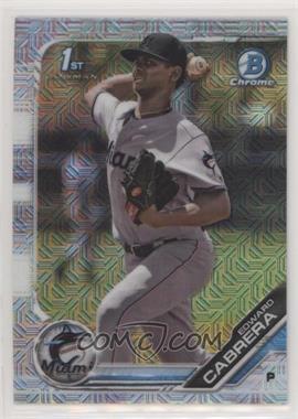 2019 Bowman - Chrome Prospects - Mega Box Mojo Refractor #BCP-114 - Edward Cabrera