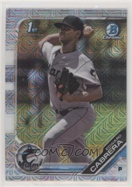 2019 Bowman - Chrome Prospects - Mega Box Mojo Refractor #BCP-114 - Edward Cabrera