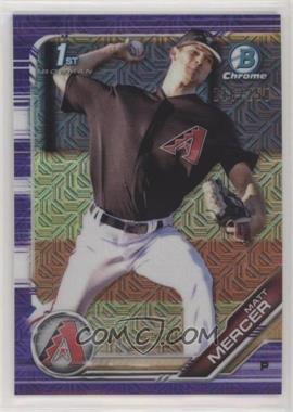 2019 Bowman - Chrome Prospects - Mega Box Purple Mojo Refractor #BCP-120 - Matt Mercer /250