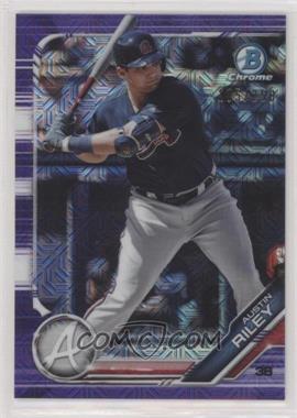 2019 Bowman - Chrome Prospects - Mega Box Purple Mojo Refractor #BCP-129 - Austin Riley /250