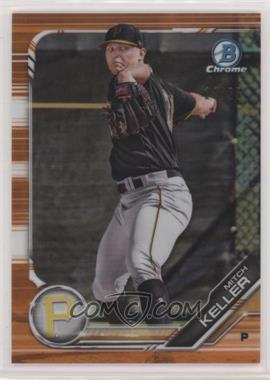 2019 Bowman - Chrome Prospects - Orange Refractor #BCP-133 - Mitch Keller /25