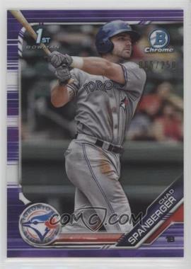 2019 Bowman - Chrome Prospects - Purple Refractor #BCP-87 - Chad Spanberger /250