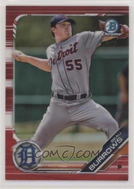 2019 Bowman - Chrome Prospects - Red Refractor #BCP-26 - Beau Burrows /5