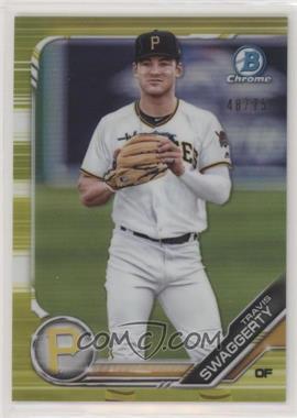 2019 Bowman - Chrome Prospects - Yellow Refractor #BCP-93 - Travis Swaggerty /75