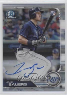 2019 Bowman - Chrome Rookie Autographs - Refractor #CRA-JB - Jake Bauers /499