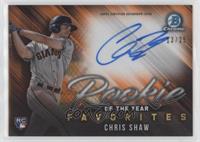 Chris Shaw #/25