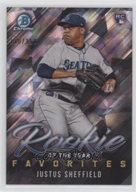 2019 Bowman - ROY Favorites Chrome - Atomic Refractor #ROYF-11 - Justus Sheffield /150