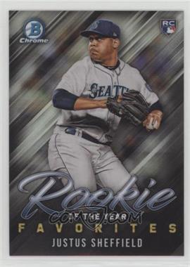 2019 Bowman - ROY Favorites Chrome #ROYF-11 - Justus Sheffield