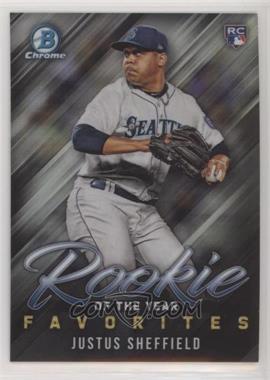 2019 Bowman - ROY Favorites Chrome #ROYF-11 - Justus Sheffield