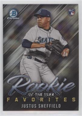 2019 Bowman - ROY Favorites Chrome #ROYF-11 - Justus Sheffield