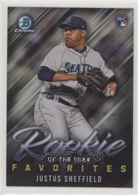 2019 Bowman - ROY Favorites Chrome #ROYF-11 - Justus Sheffield