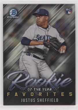 2019 Bowman - ROY Favorites Chrome #ROYF-11 - Justus Sheffield