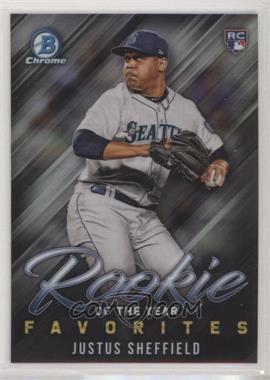 2019 Bowman - ROY Favorites Chrome #ROYF-11 - Justus Sheffield