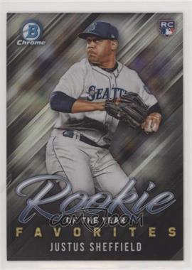 2019 Bowman - ROY Favorites Chrome #ROYF-11 - Justus Sheffield