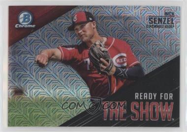 2019 Bowman - Ready for the Show Chrome - Mega Box Mojo Refractor #RFTS-9 - Nick Senzel