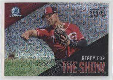 2019 Bowman - Ready for the Show Chrome - Mega Box Mojo Refractor #RFTS-9 - Nick Senzel