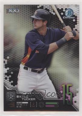 2019 Bowman - Scouts Top 100 Chrome #BTP-15 - Kyle Tucker