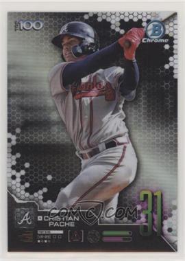 2019 Bowman - Scouts Top 100 Chrome #BTP-31 - Cristian Pache