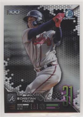 2019 Bowman - Scouts Top 100 Chrome #BTP-31 - Cristian Pache