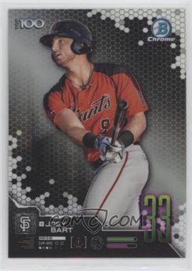 2019 Bowman - Scouts Top 100 Chrome #BTP-33 - Joey Bart