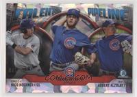 Nico Hoerner, Thomas Hatch, Adbert Alzolay #/150