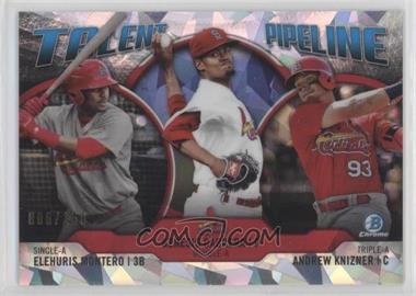 2019 Bowman - Talent Pipeline Chrome - Atomic Refractor #TP-STL - Elehuris Montero, Genesis Cabrera, Andrew Knizner /150