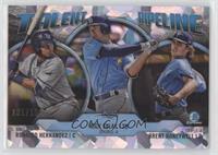 Ronaldo Hernandez, Nick Solak, Brent Honeywell #/150