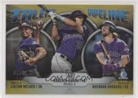 Colton Welker, Roberto Ramos, Brendan Rodgers #/50