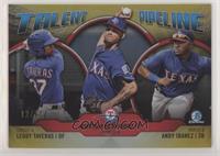 Leddy Taveras, Jonathan Hernandez, Andy Ibanez [Noted] #/50